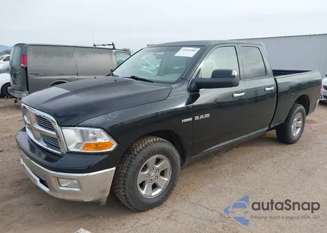 2010 Dodge Ram 1500 Slt/Sport/Trx из США, поврежденный, VIN 1D7RB1GT1AS106170